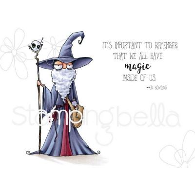 Stamping Bella Cling Stamps - Oddball Wizard
